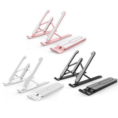 Adjustable Non-slip Laptop Stand Support Holder Base Riser 6 Gears Height Notebook Cooling Stand Portable for 11-17 Inch Tablet