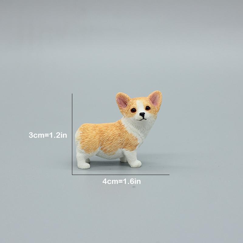 Προσομοίωση Σκύλου Corgi Διακόσμηση Ταμπλό Αυτοκινήτου Χαριτωμένο Σκυλάκι Διακοσμητικό Ταμπλό Αυτοκινήτου Ρητίνη Φιγούρα Σκύλου Διακόσμηση Σπιτιού Γραφείου