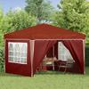 Pop Up Party Tent 288 X 288 X 245 Cm Terracotta Oxford Fabric