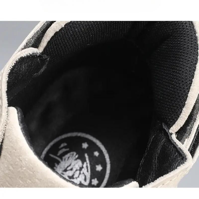 Men's Leather Casual Shoes Outdoor Sneakers Plus Size 39-46