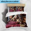 Dragon Queen's Majesty 3pcs Bedding,Including 1pc Duvet Cover And 2pcs Pillowcases Perfect for Christmas,Ideal for Bedroom, Dormitory