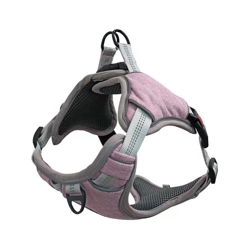 Reflective Adjustable Outdoor Harness for Medium & Large Dogs