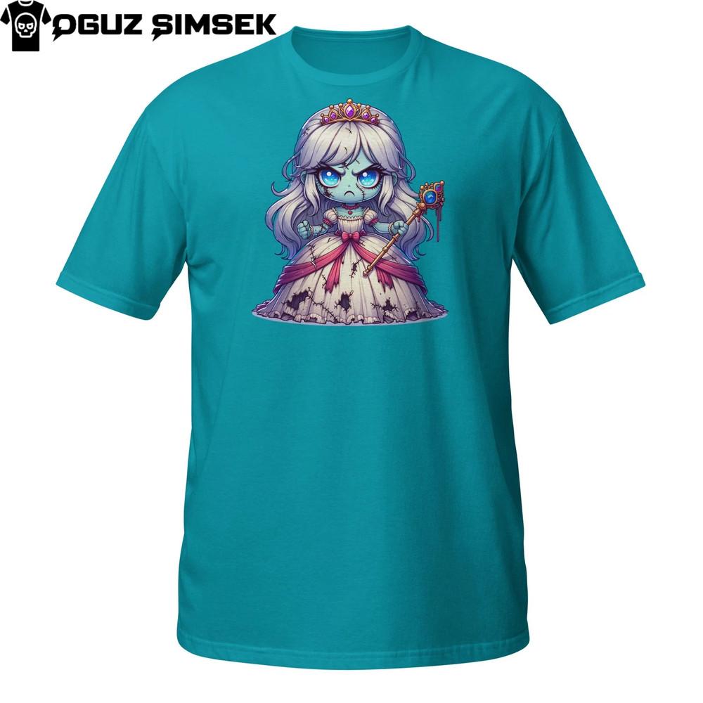 

Футболка «Принцесса-зомби» – Готическое платье невесты-нежити, Мультяшная футболка ужасов и фэнтези 4XL