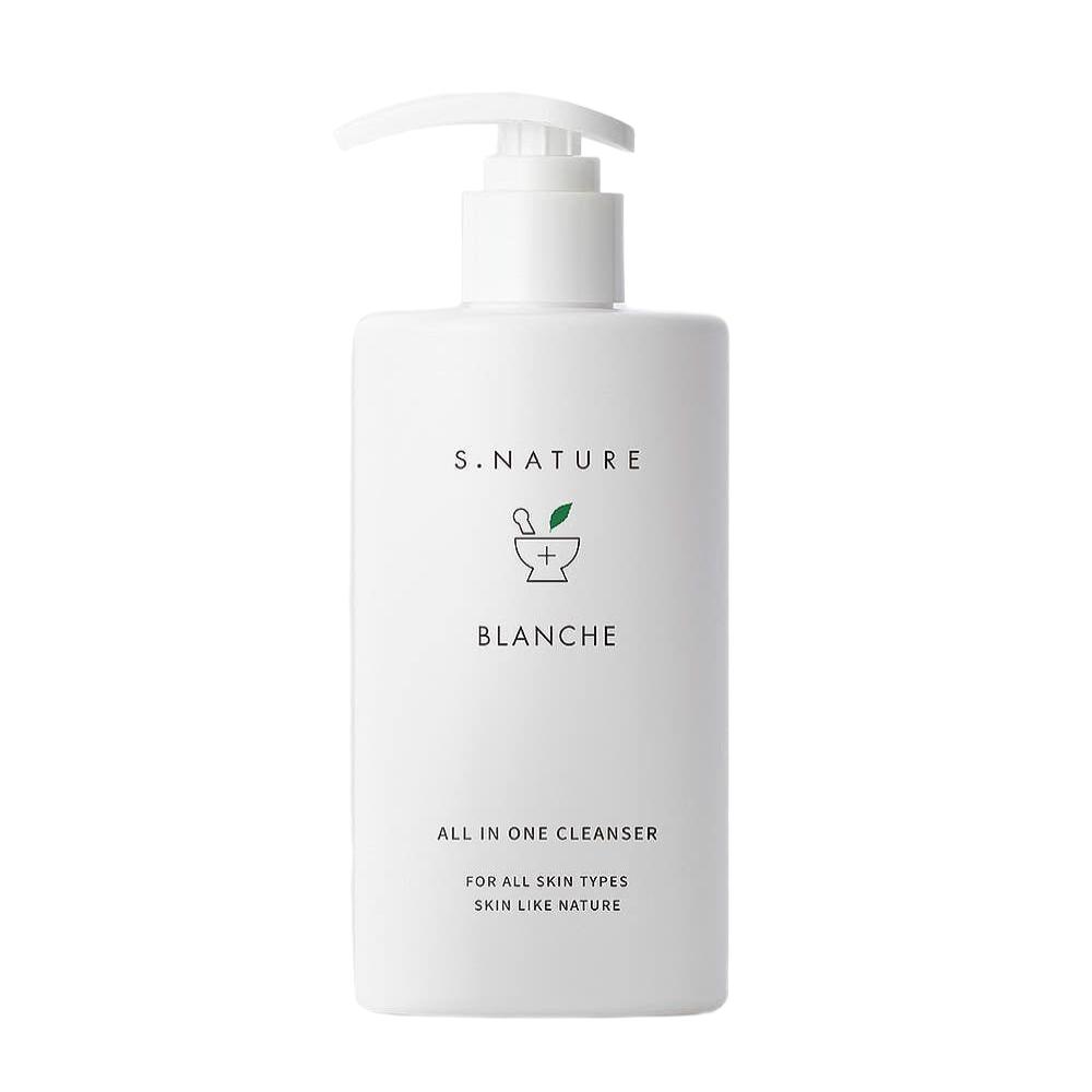 

S.NATURE Blanche Cleanser – 260 мл | Мягкое увлажняющее средство для умывания с низким pH для чувствительной кожи
