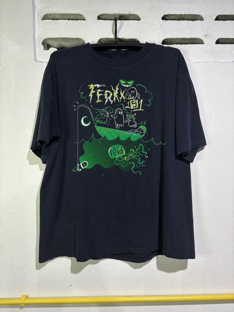 Feid & Icon FERXXO 151 Album Black Full Size Shirt  BL1470