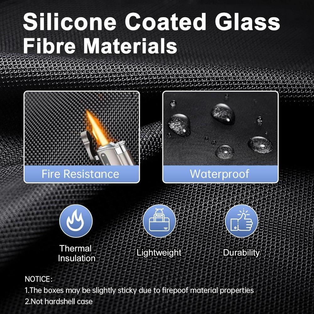 Multi-Layer File Organizer Box Waterproof Accordion File Folder File Storage Case  Business