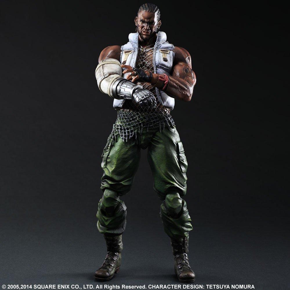 FINAL FANTASY VII ADVENT CHILDREN PLAY ARTS Kai Barret Wallace (Figurina de actiune pictata PVC)