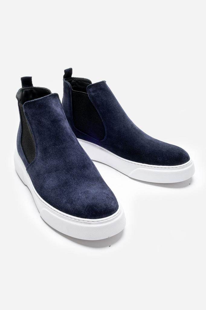 Men's Fashion Suede Flat Heeled Boots Bootie Suede Tan Ultra Comfortable And Lightweight Chelsea Boots Shoes