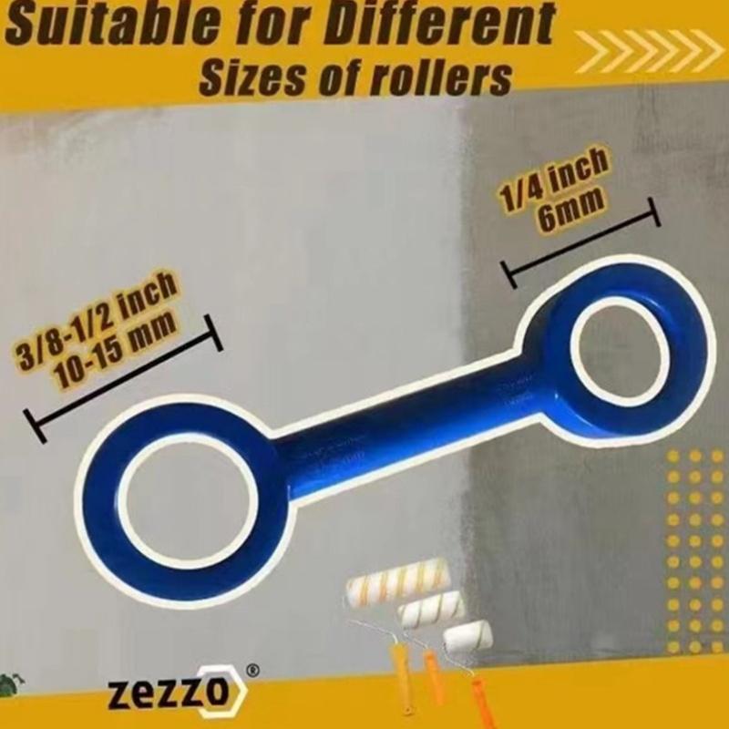 Super Easy Clean Roller Saver Cleaner, Plastic Paint Roller Spinner Brush Cleaner for Cleaning Sleeve