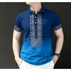 Fashion Multi-color Nation Print Polo Shirt Men's Outdoor Street Short Sleeve Tees Top Fashion Home Casual T-shirt Men's and Women's Polo Shirt