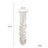 Bohemian-style multi-layered fringed woven wall hanging, hand-woven macaron tapestry, Bohemian-style room décor