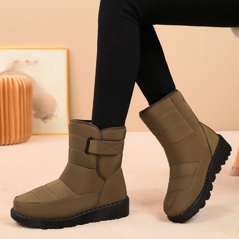 Cotton Boots Women's Shoes Thickened Long Boots Lightweight Cotton Shoes Warm Snow Boots