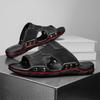 Fashion Leisure Walk Summer Sandals Open-toe Mens Leather Slippers Classic Half Shoes Outdoor Beach Rubber Flip Flops Trekking Sandals