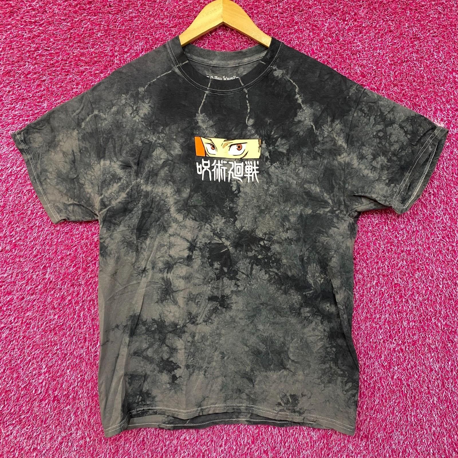 Jujutsu Kaisen Itadori Yuji Tie Dye Anime T-Shirt Large L