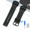 Per Casio AQ-S810w 800 W-735H TRT-110H AEQ-110w AE-1000W W-735H SGW-300H MRW-200H F-180WH Cinturini in Silicone per Orologi
