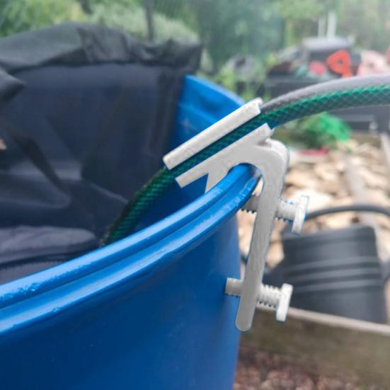 Aquarium Hose Holder with Clamp Fish Tank Water Tube Clamp