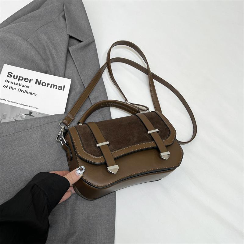 Original Japanese Style Uniform Bag Preppy Style PU Leather Messenger Bag For Students Vintage Shoulder Bag Flap Handbag Ladies