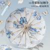 Large Manual 16 Bone Wild Rose Umbrella Sunshade Umbrella Vinyl Sunscreen Sunscreen Umbrella Shangyu Folding Umbrella