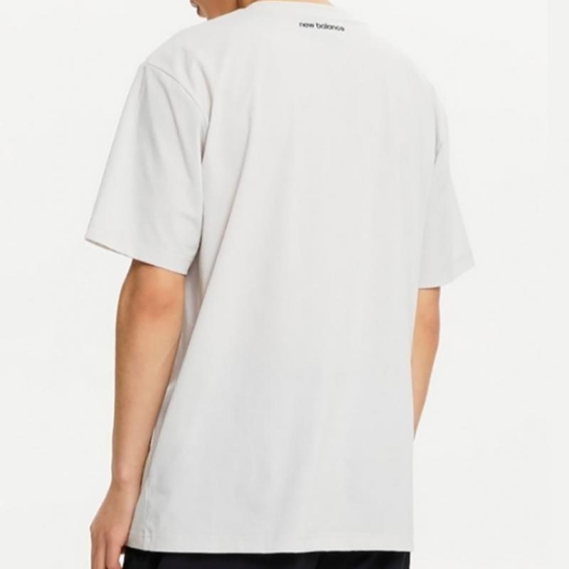 New Balance Short Sleeve Tee  C31   Nbnee22433 36 Uni Frozen Small Logo Ban