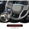 Carbon Fiber Steering Wheel Trim Cover Frame Decoration Interior Accessories Compatible with Chevrolet Silverado 2019-2023,for Chevrolet Tahoe