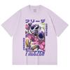 230 g/m² 100% bavlna Dragon Ball V72 Král Cold Potisk Unisex T-shirt z těžké bavlny