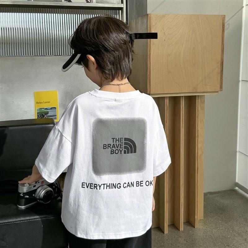 New Boys' Short sleeved Boys' T-shirt