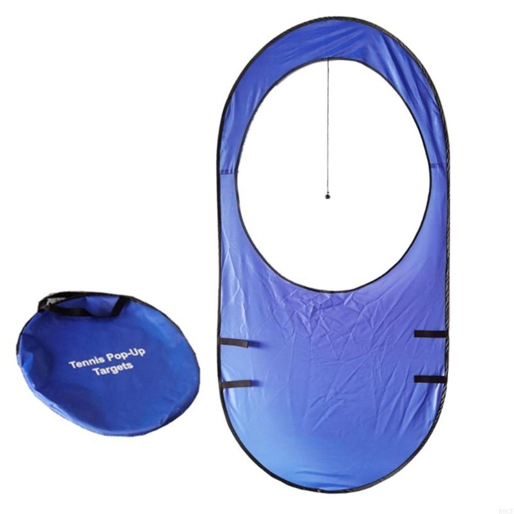 

Portable Tennis Training Target Durable Tennis Serve Training Tool Tennis Trainer синий
