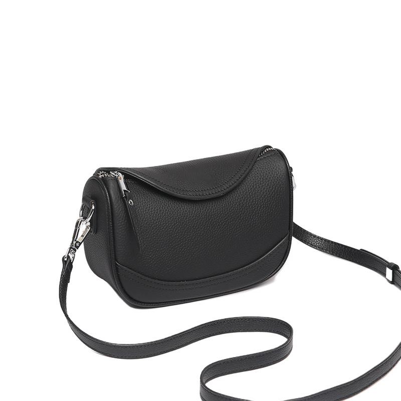 Underarm bag women's bag first layer cowhide bag women's new messenger bag autumn and winter large-capacity commuter shoulder bag