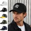 Two Tone Mesh Trucker Hat Breathable Outdoor Sun Hat Vintage Summer Baseball Cap  For Men