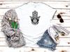26 Hamsa Fatima Hand der Fatima 3/4 Kurzarm Weiß Damen T-Shirt K181 Unisex T-Shirt