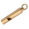 Survival Whistle with Keychain Brass High Decibel Emergency Whistle for Outdoor Camping