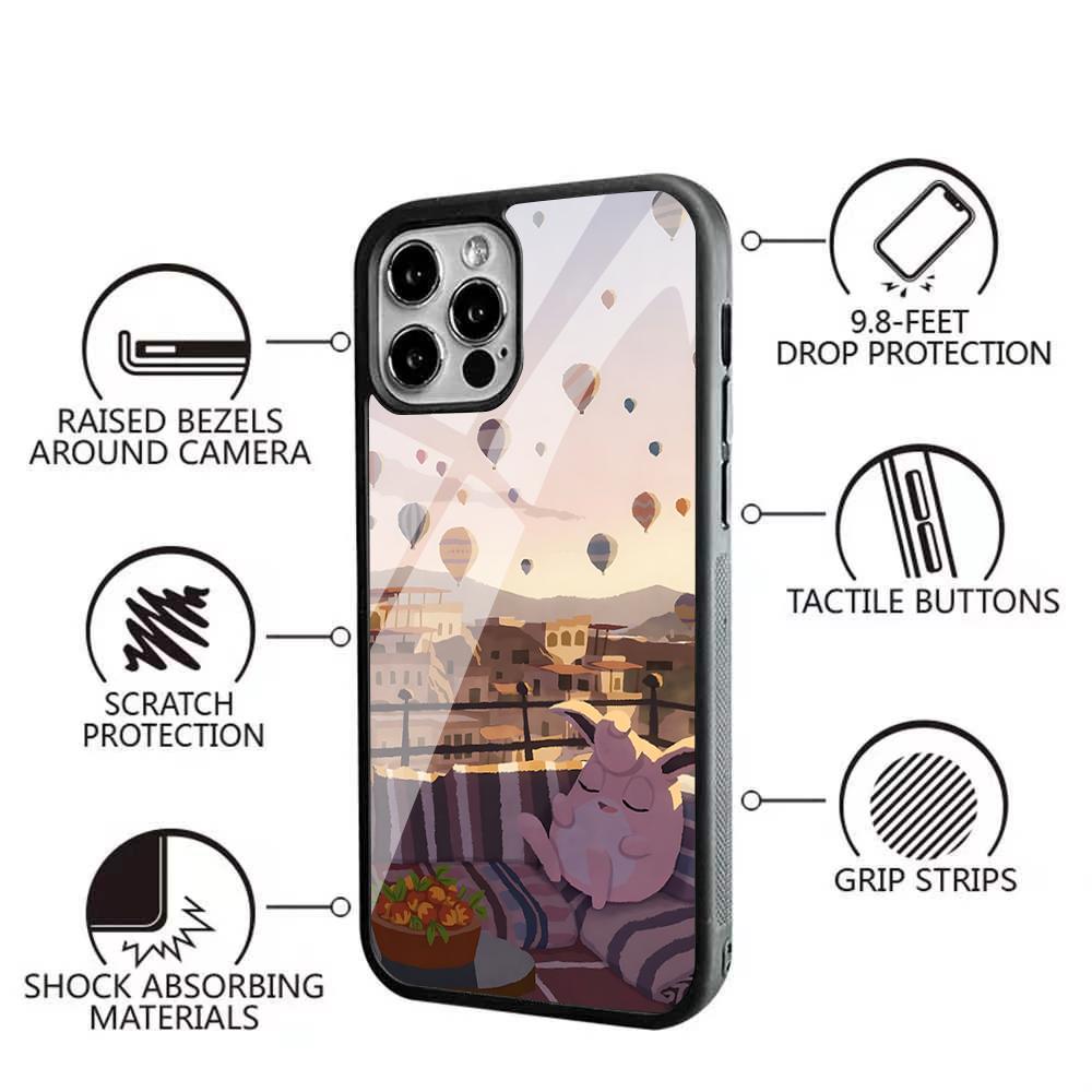 G-Jigglypuff Phone Case For IPhone 16 15 14 13 Pro Max 11 12 Mini Alex Mirror For Magsafe Wireless Charging Cover