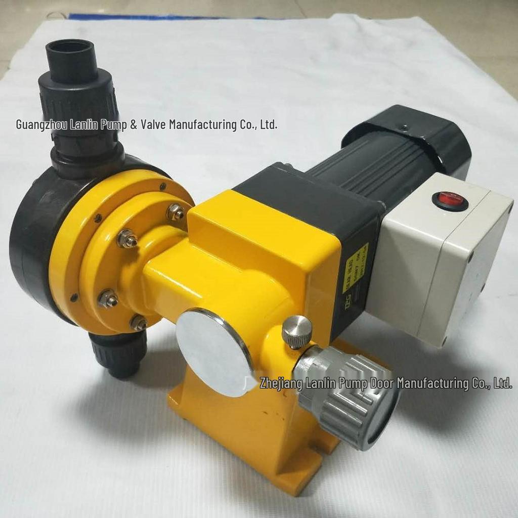 Corrosion-Resistant Fluoroplastic Dosing and Metering Pump