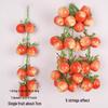 Artificial Vegetable & Fruit Skewer Wall Hanging - Chili & Corn Decor