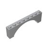 Non-Toxic 50G/16Pcs 16577 Moc Diy Bricks Arch 1 X 8 X 2 Compatible With Children'S Assemble Blocks Educational Diy Parts Toys