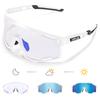 Kapvoe Photochromic Cycling Glasses UV400 MTB Clear Mountain Bike Transition Bicycle Sunglasses for Men Women Sports Eyewear