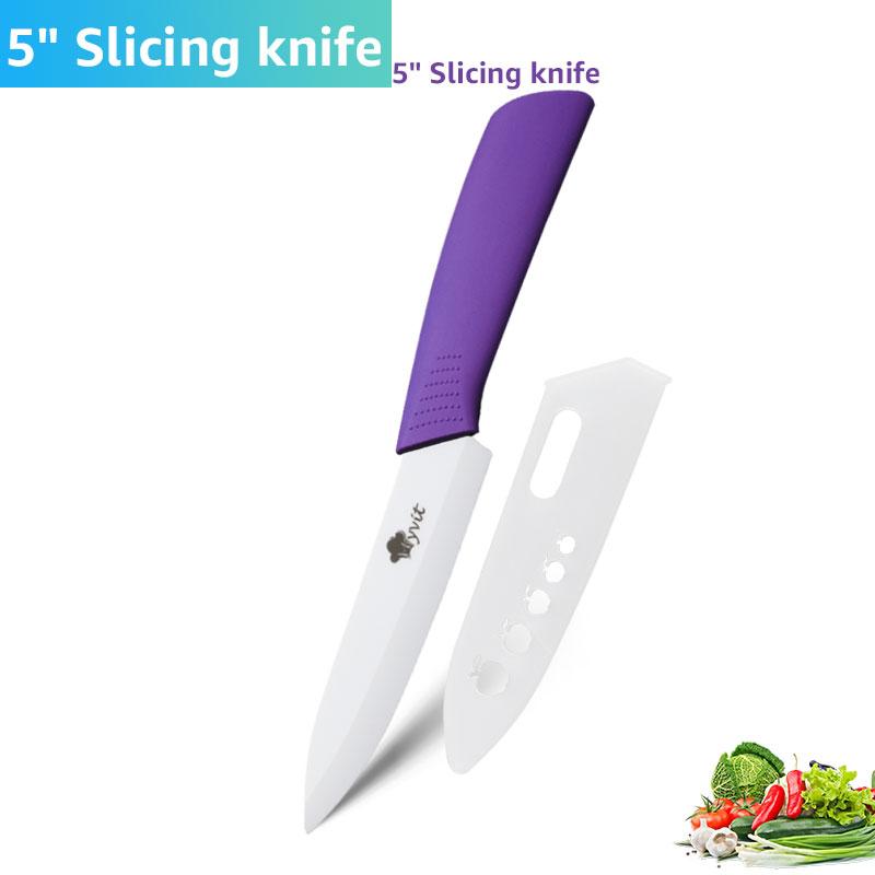 Ceramic Knives Kitchen knives 3 4 5 6 inch Chef knife Cook white zirconia blade Multi-color Handle High Quality