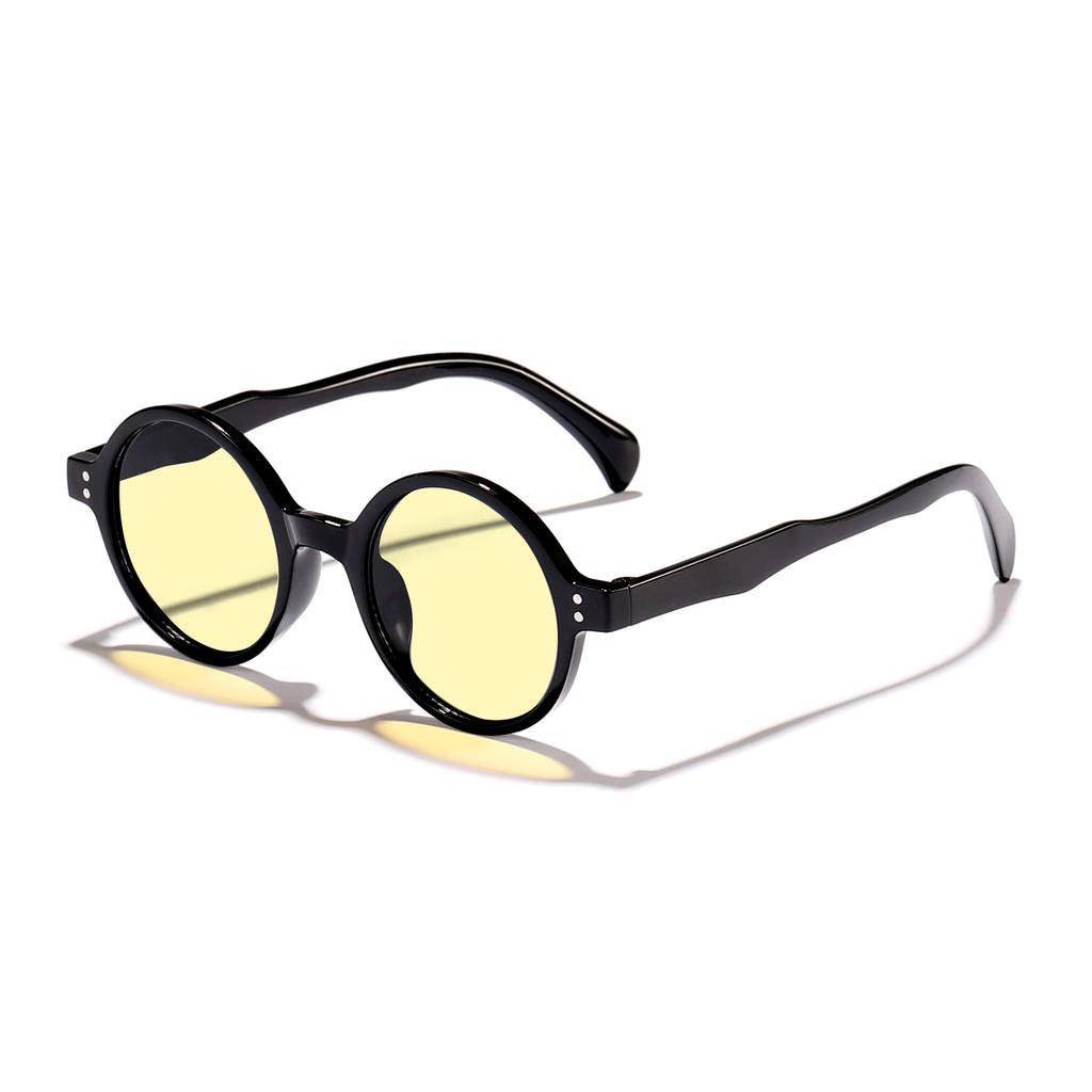 Vintage Round Sunglasses for Women Men Circular Sun Glasses Female Oval Eyewear Sunglasses for Male Female Eyeglasses