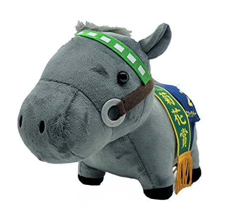 SK Japan Character Fancy Division (skjapan characterfancy section) Thoroughbred Collection GB Plush Toy Mejiro McQueen & Rice Shower, Approx. 27cm (Me