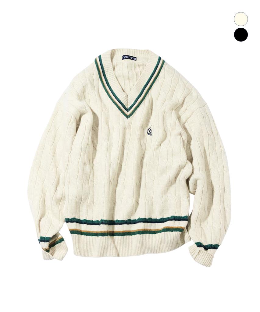 NAUTICA Kabel Tilden Strickpullover Jsw4965