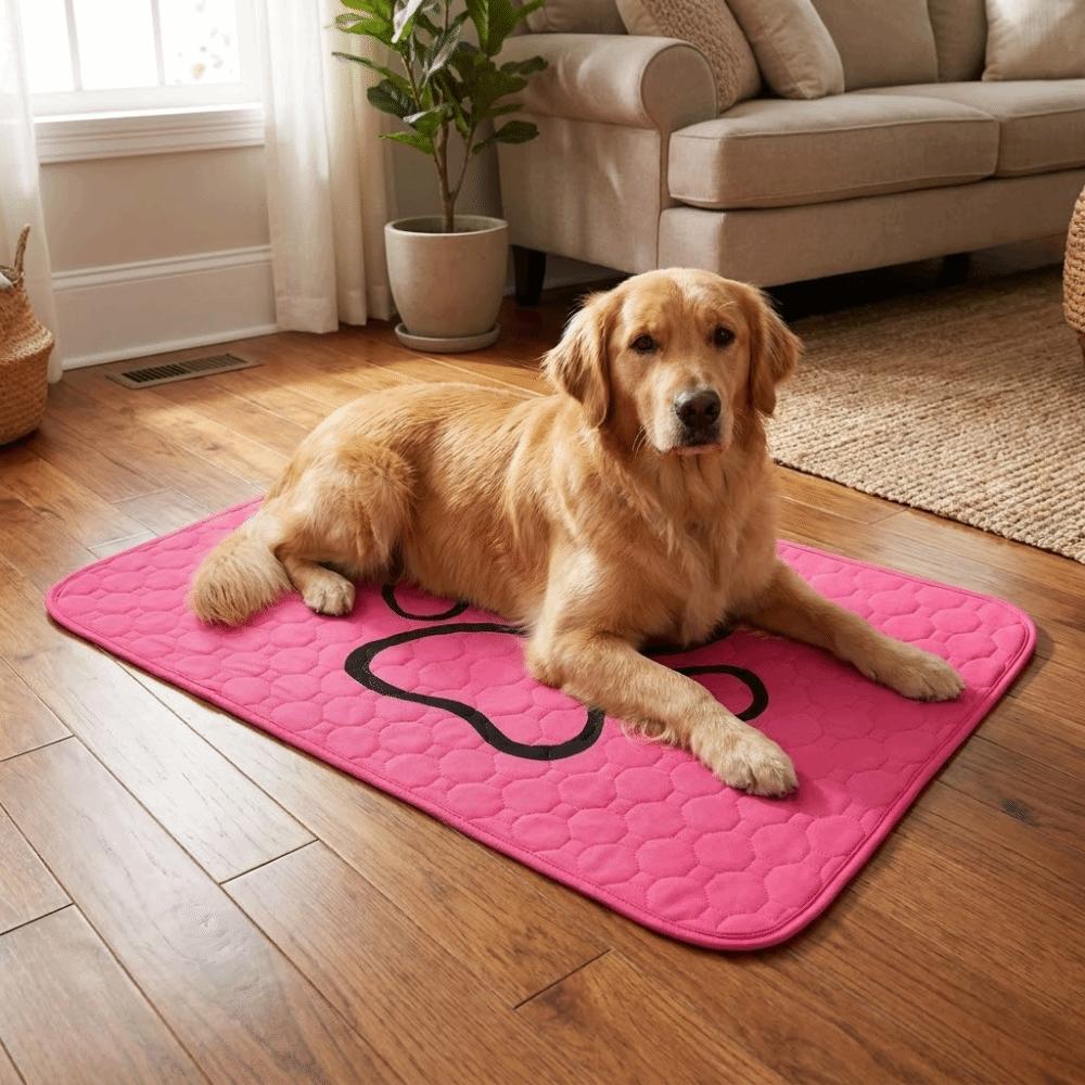 Washable Dog Pee Pad Reusable Dog Urine Pads Dog Pee Pad Blanket Pet Bed Urine Mat Crate Training