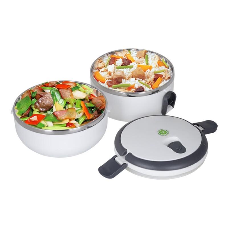 Lianchuang Insulated Stainless Steel Double-Layer Lunch Box