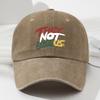 Fashionable letter printed baseball cap for daily leisure activities, suitable for outdoor travel equipment for men and women