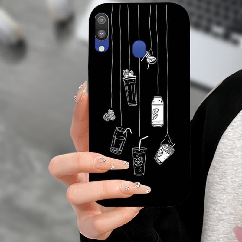 For Samsung M20 M30 M30S Case Soft Silicone Cover For Samsung Galaxy M30s M 30S M20 M30 Phone Case TPU Protecting Camera Fundas