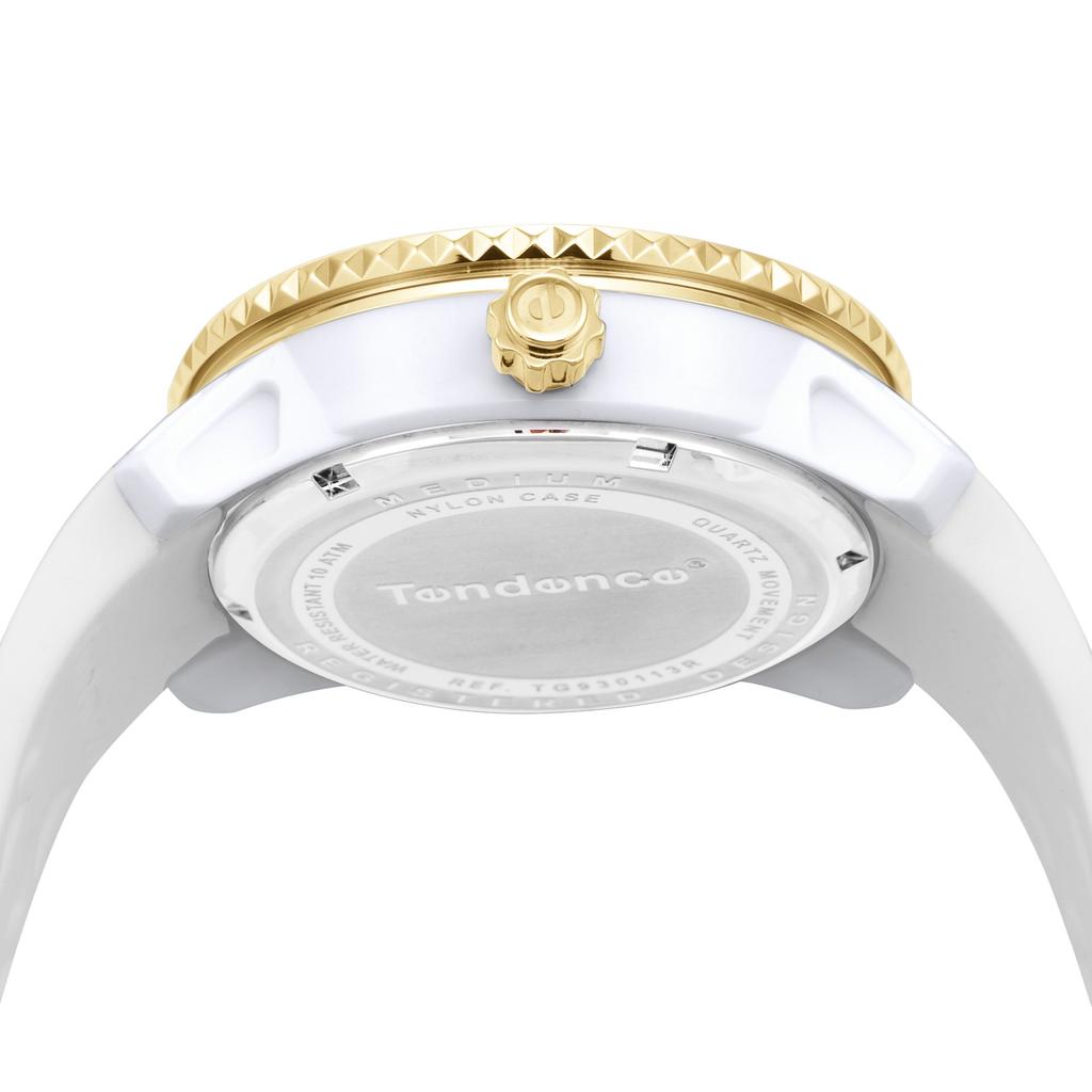 Gulliver Rainbow Gulliver Rainbow White Dial Stainless Steel Mineral Glass Quartz 42MM Watch TG930113R [Tendence] Women's [Item]