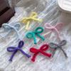 2 Stück Süße Schleife Haarnadel Schleifenknoten Anhänger Haarspange Bunte Schmetterling Haarspange Schmuck für den täglichen Gebrauch Mädchen Accessoires