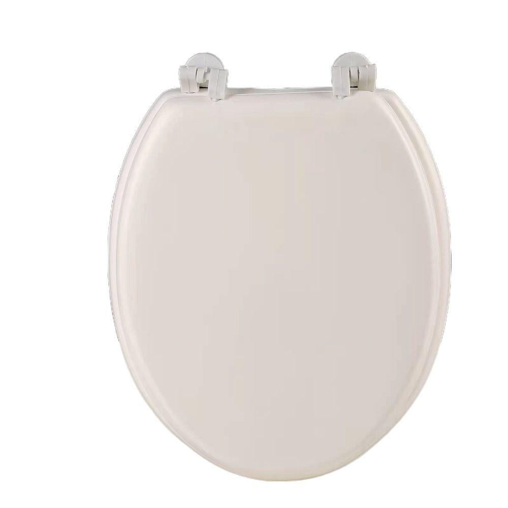 

Removable Reusable Household Toilet Cover Toilet Seat Cushion Bathroom Warmer Toilet Seat Cover Pad white-UO
