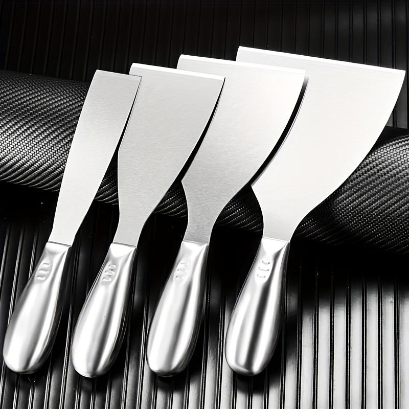 3pcs Stainless Steel Thick Multifunctional Cutting Tool Set, Wall Scraper Tool - Practical Blade, Stainless Steel Scraper