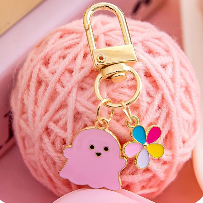 

Творческий мультфильм Хэллоуин Призрак Брелок Kawaii Рюкзак Украшения Аксессуары Милый Универсальный Брелок Небольшие Подарки чёрный