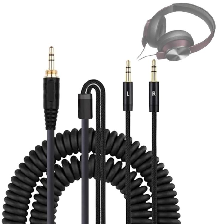Durable 3.5mm to 2.5mm Cable for SolRepublic MasterTracks HDV8 V10 V12 Headset